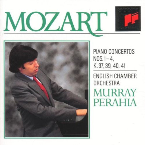 Murray Perahia - Wolfgang Amadeus Mozart, English Chamber Orchestra : Piano Concerti Nos. 1-4, K.37, 39, 40, 41 (CD)