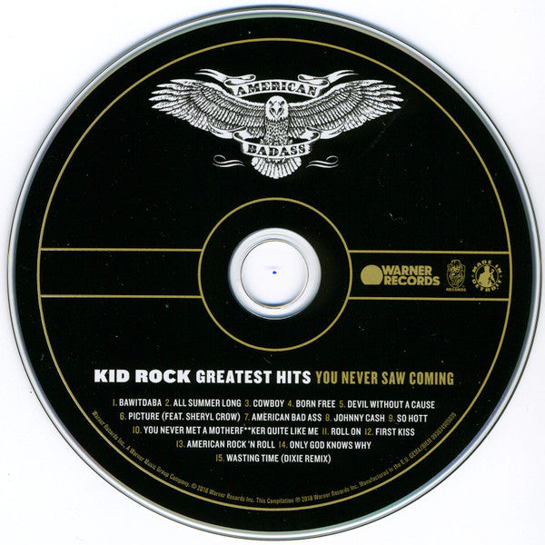 Kid Rock : Greatest Hits You Never Saw Coming (CD, Album, Comp)