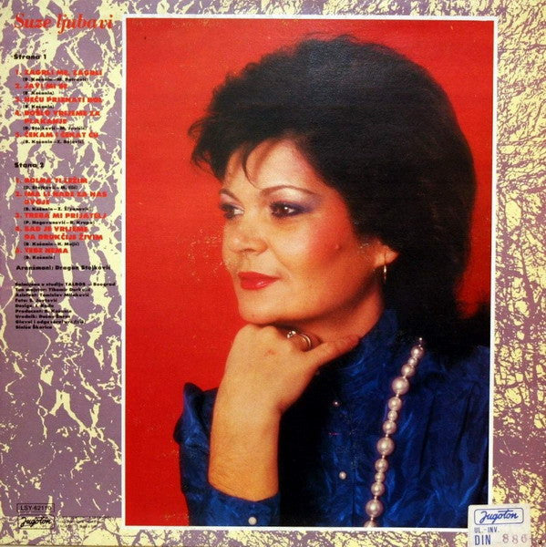 Nada Obrić : Suze Ljubavi (LP, Album)