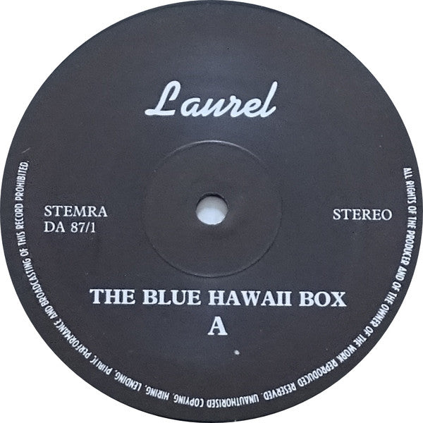 Elvis Presley : The Blue Hawaii Box 3LP Set (LP, Unofficial)