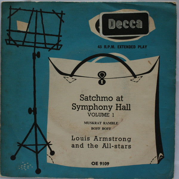 Louis Armstrong And His All-Stars : Satchmo At Symphony Hall Volume 1 (7", EP)