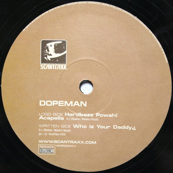 Dopeman : Hardbazz Powah! (12")