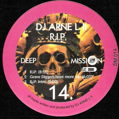 DJ Arne L II : Rest In Peace / R.I.P. (12")