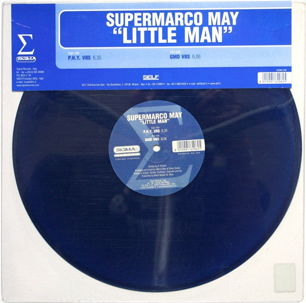 Supermarco May : Little Man (12", Dar)