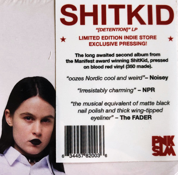 ShitKid : [DETENTION] (LP, Album, Ltd, Red)