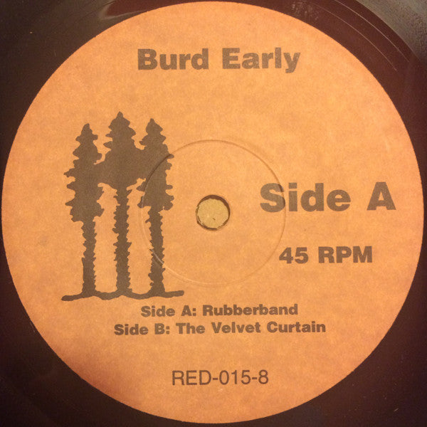 Burd Early : Rubberband / The Velvet Curtain (7", Single, Ltd)