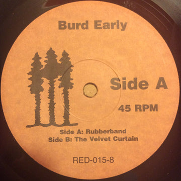 Burd Early : Rubberband / The Velvet Curtain (7", Single, Ltd)