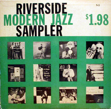 Various : Riverside Modern Jazz Sampler (LP, Mono, Smplr)