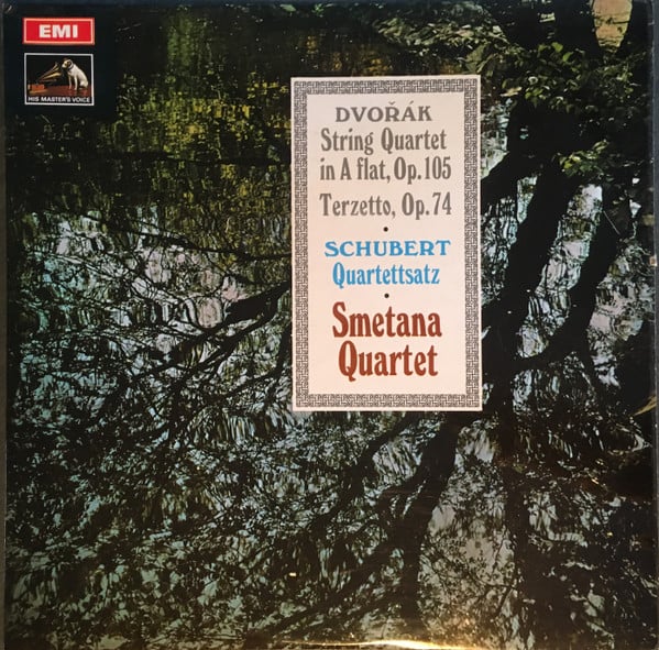 Dvořák*, Schubert*, Smetana Quartet : String Quartet In A Flat, Op. 105 / Terzetto, Op.74 / Quartettsatz (LP)