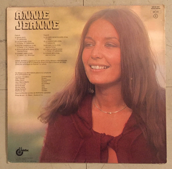 Annie Jeanne : Annie Jeanne (LP, Album)