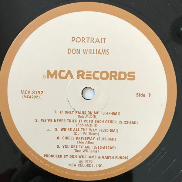 Don Williams (2) : Portrait (LP, Album, Pin)