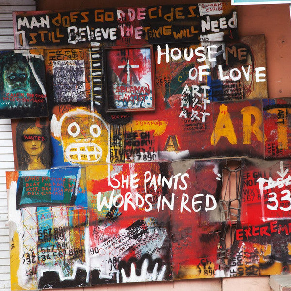 The House Of Love : She Paints Words In Red (LP, Album, Ltd, Num, RE, Whi)