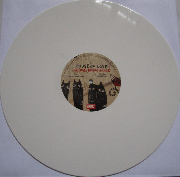 The House Of Love : She Paints Words In Red (LP, Album, Ltd, Num, RE, Whi)