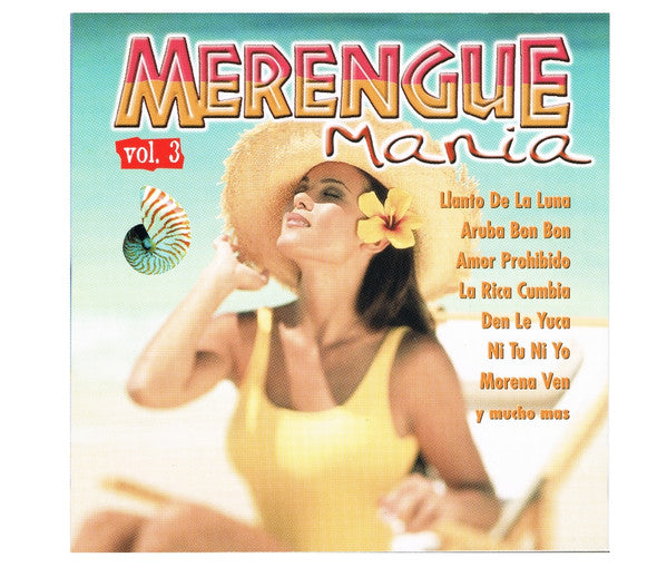 Various : Merengue Mania Vol. 3 (CD, Comp)