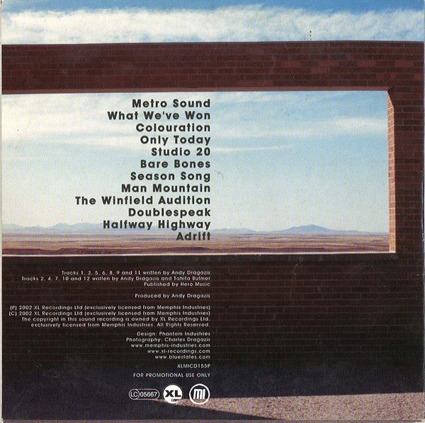 Blue States : Man Mountain (CD, Album, Promo)