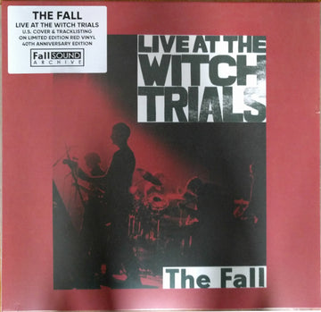 The Fall : Live At The Witch Trials (LP, Album, Ltd, RE, Red)