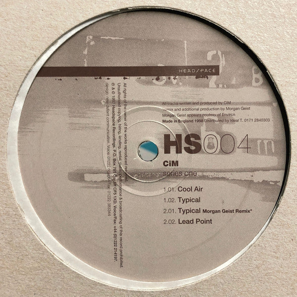 CiM : Series One (12", EP)