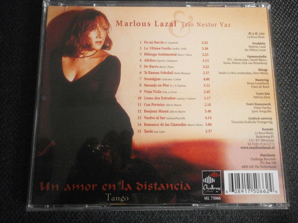 Marlous Lazal & Trio Nestor Vaz : Un Amor En La Distancia (CD, Album)