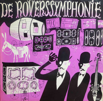 Kees Brusse, Joop Stokkermans, Leo Driehuys, Christina Cünne, Paolo Gorin, Frans Vroons, Groot Roversorkest : De Roverssymphonie - Muzikale Gedeelten Uit De VPRO-BRT T.V. Co-Productie (LP, Album, Promo)