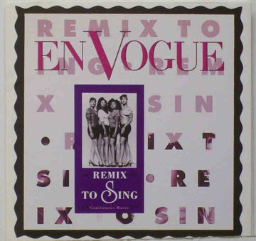 En Vogue : Remix To Sing (12", Comp)