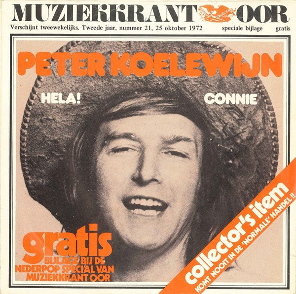 Peter En Zijn Rockets* : Hela! / Connie (7", Single)