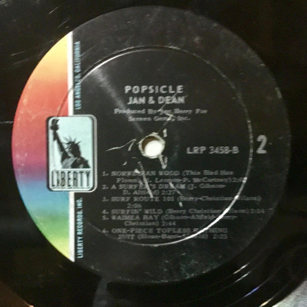 Jan & Dean : Popsicle (LP, Album, Mono)