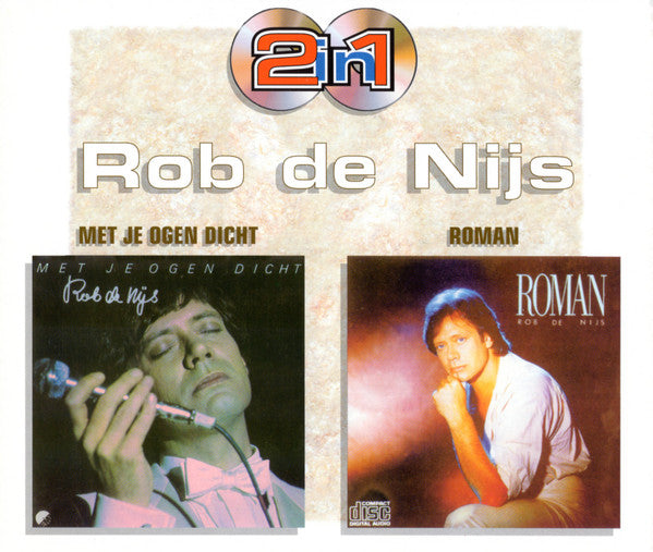 Rob de Nijs : Met Je Ogen Dicht / Roman (2xCD, Comp)