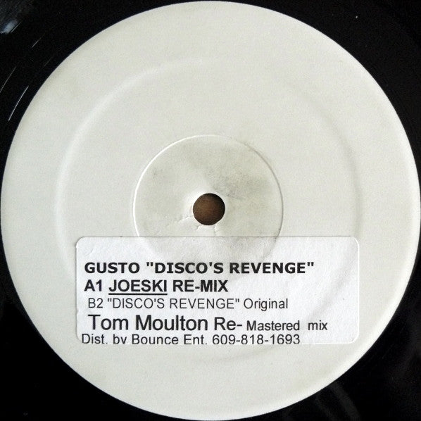 Gusto : Disco's Revenge (12", W/Lbl)