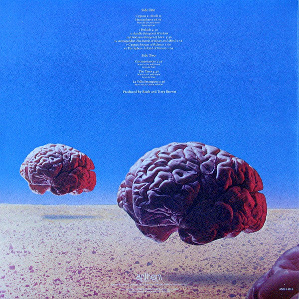 Rush : Hemispheres (LP, Album)