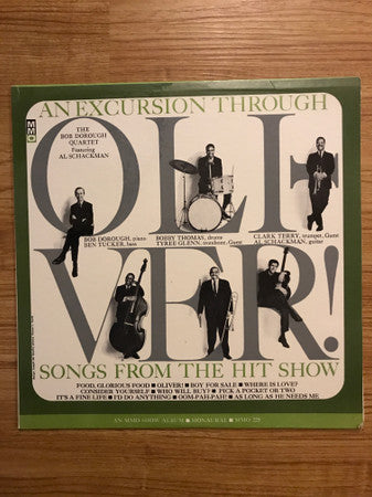 Bob Dorough Quartet Featuring Al Schackman : An Excursion Through Oliver! (LP, Album, Mono)