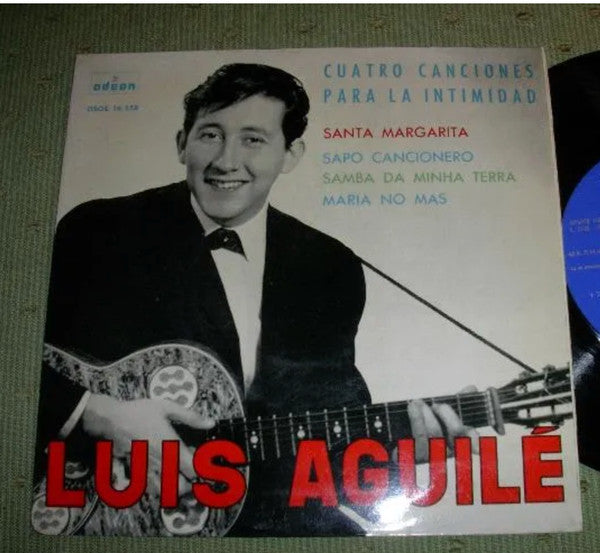 Luis Aguile : Cuatro Canciones Para La Intimidad (7", EP)