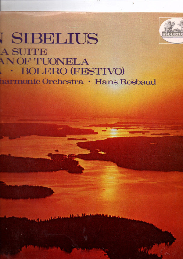 Jean Sibelius - Berliner Philharmoniker, Hans Rosbaud : Karelia-Suite · Der Schwan Von Tuonela · Tapiola · Bolero (Festivo) (LP)