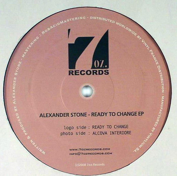 Alexander Stone (2) : Ready To Change EP (12", EP)