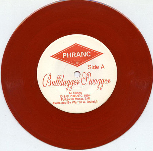 Phranc : Bulldagger Swagger / Hillary's Eyebrows (7", Single, Red)