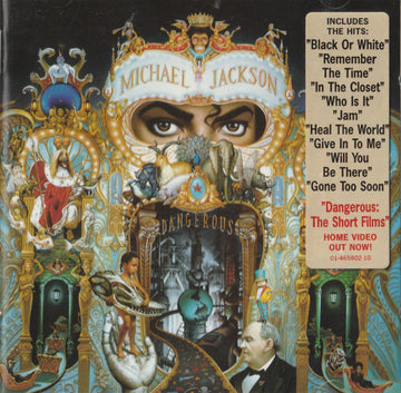 Michael Jackson : Dangerous (CD, Album, RP)