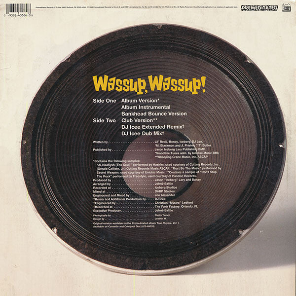 A-Town Players : Wassup, Wassup! (12")
