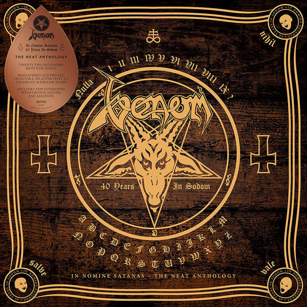 Venom (8) : In Nomine Satanas - The Neat Anthology (40 Years In Sodom) (2xCD, Comp, RM)