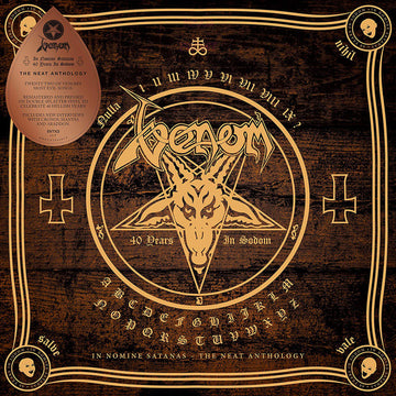 Venom (8) : In Nomine Satanas - The Neat Anthology (40 Years In Sodom) (2xCD, Comp, RM)