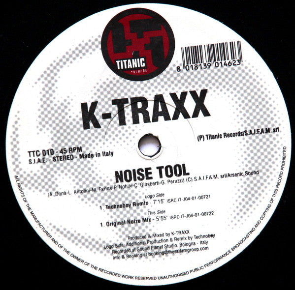 K-Traxx : Noise Tool (12")