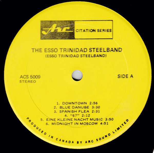 The Esso Trinidad Steel Band : On Tour (LP)