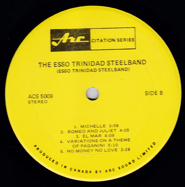 The Esso Trinidad Steel Band : On Tour (LP)