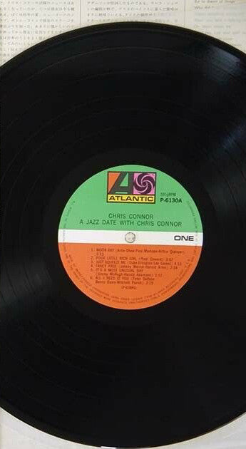 Chris Connor : A Jazz Date With Chris Connor (LP, Album, Mono, RE)