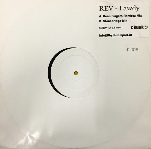 REV : Lawdy (12", W/Lbl)