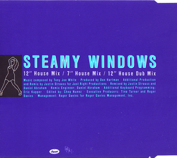 Tina Turner : Steamy Windows (The Dance Mixes) (CD, Maxi)
