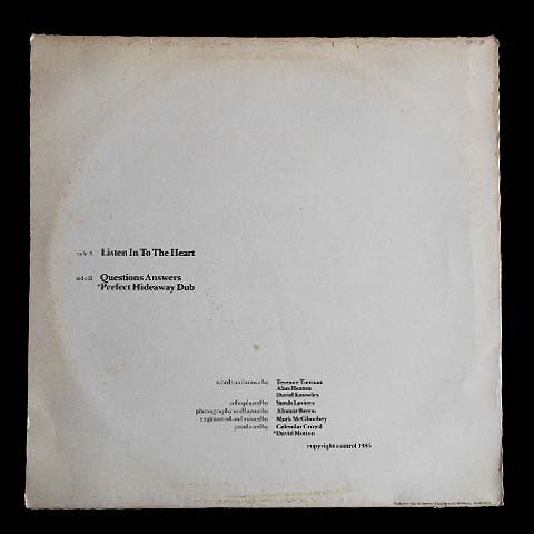 Calendar Crowd : Listen In To The Heart (12")