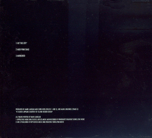Mark Lanegan Band : Hit The City (CD, Single)