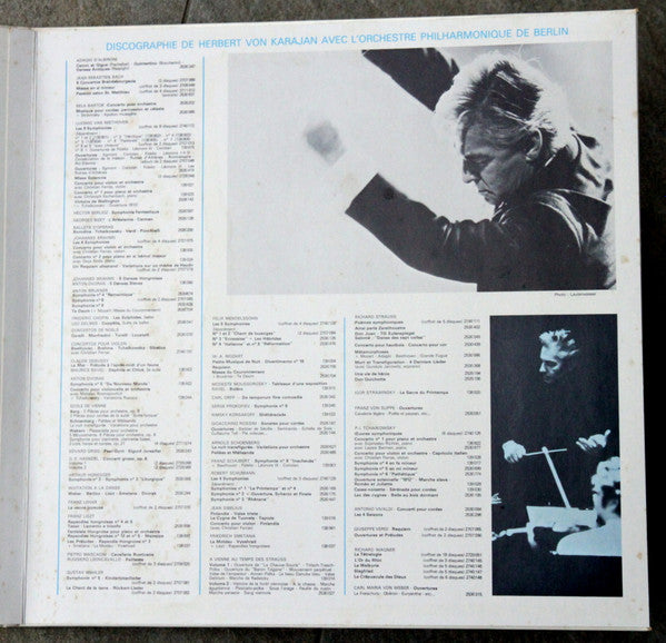 Anton Bruckner - Berliner Philharmoniker, Herbert Von Karajan : Symphonie N°4 "Romantique" (LP, Album, RE, Gat)