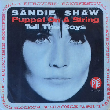 Sandie Shaw : Puppet On A String / Tell The Boys (7", Single, Eur)