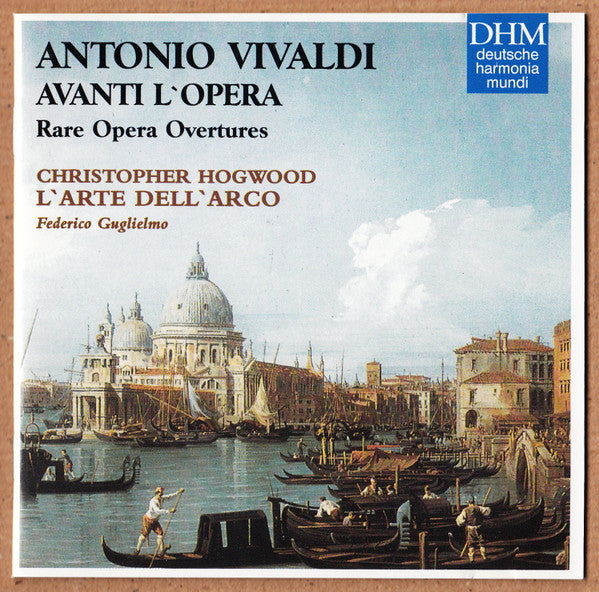 Antonio Vivaldi, L'Arte Dell'Arco, Christopher Hogwood, Federico Guglielmo : Avanti L'Opera (CD)