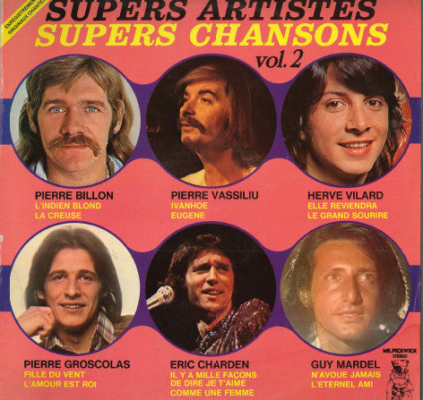 Various : Supers Artistes, Supers Chansons, Volume 2 (LP, Comp)